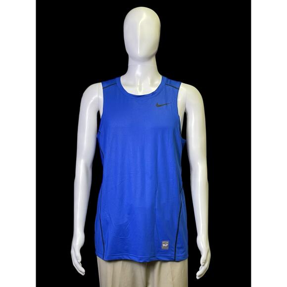 Nike Pro Combat Dri-Fit Fitted Hypercool Tank Top Shirt Men's Size Large - Picture 1 of 9
